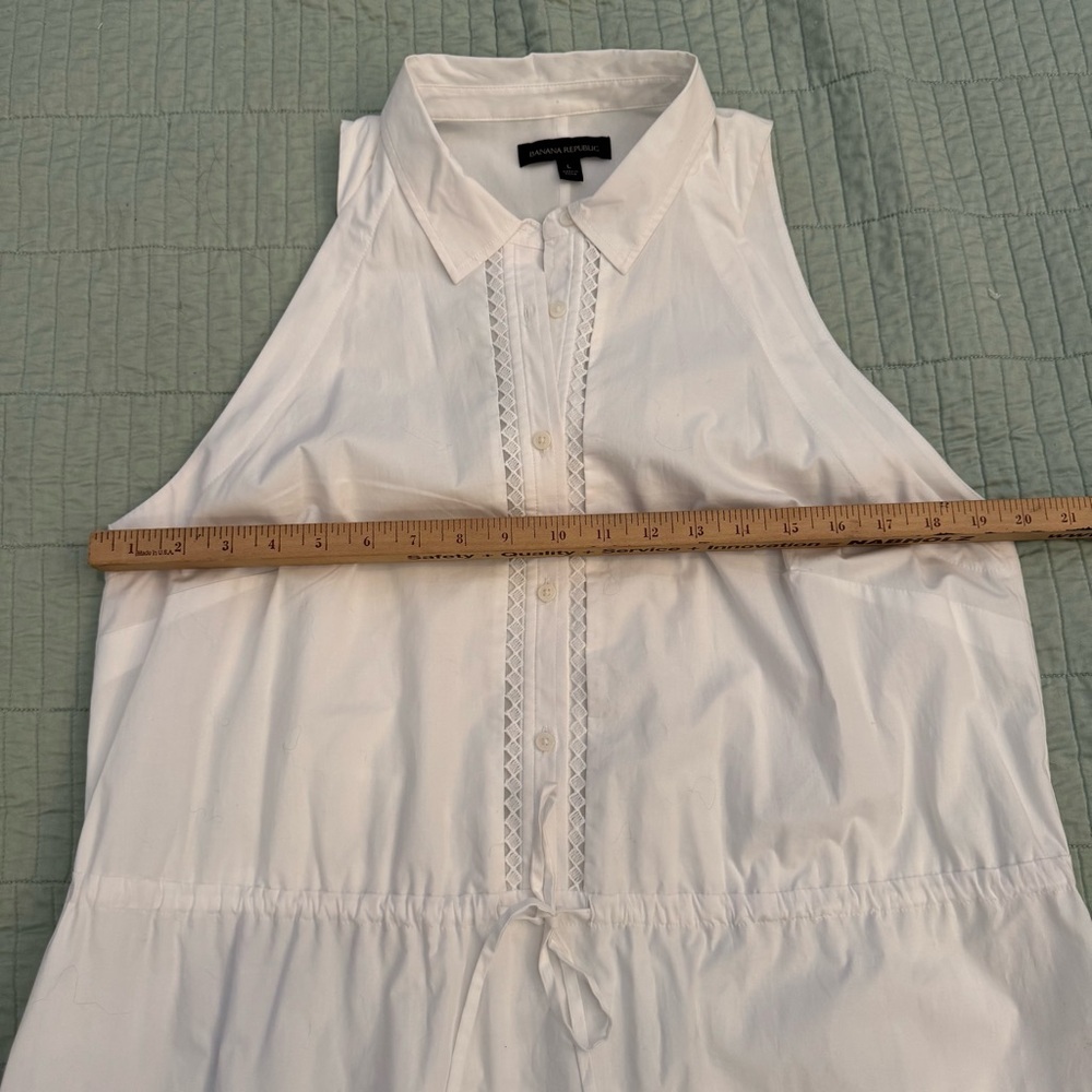 Banana Republic White Halter Mini Dress - Picture 11 of 13